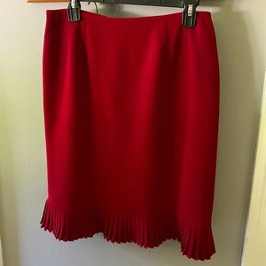 Burgundy Le Suit skirt